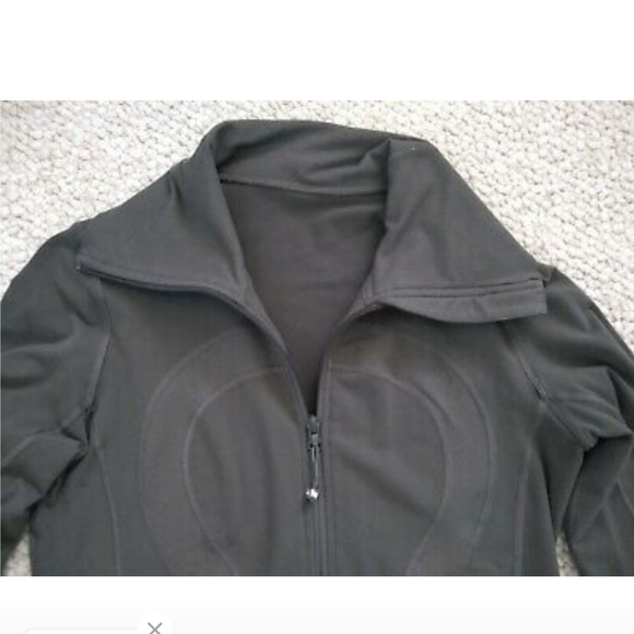 Lululemon olive green denim Wren stride jacket - Picture 2 of 5